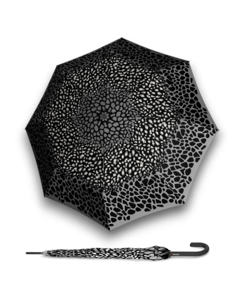 Obrazek KNIRPS T.760 ANIMAL STONE - elegancki parasol do golenia w kolorze szarym