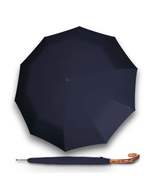 Obrazek KNIRPS T.771 LONG NAVY - męski parasol do golenia niebieski