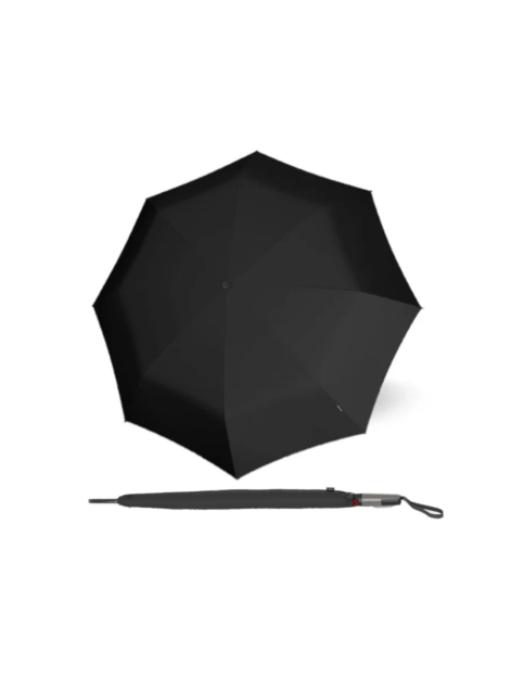 Obrazek KNIRPS T.900 EXTRA LONG BLACK - męski parasol do golenia czarny