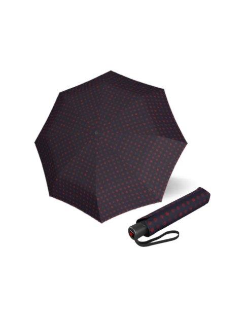 Obrazek KNIRPS A.200 MEDIUM PINTA SAILOR - elegancki damski w pełni automatyczny parasol kolorze czerwonym