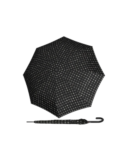 Obrazek KNIRPS A.760 STICK PINTA CLASSIC - elegancki parasol do golenia w kolorze czarnym