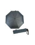 Obrazek DERBY Hit Patterned - męski składany parasol w kolorze szarym