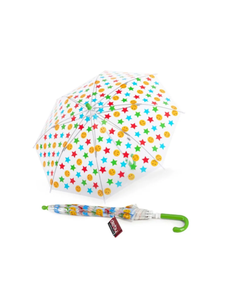 Obrazek Przezroczysty parasol dziecięcy Derby Kids Sky