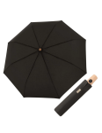 Obrazek DOPPLER NATURE MAGIC Simple Black FSC(R) - damski parasol ECO czarny