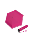 Obrazek KNIRPS Rookie Flamingo Odblaskowy lekki składany parasol różowy