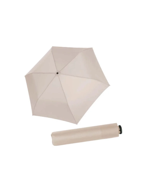 Obrazek DOPPLER Zero 99 Harmonic Beige - damski parasol składany beżowy