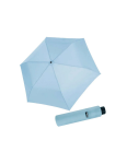 Obrazek DOPPLER Fiber Havanna Ice Blue - damski parasol składany niebieski