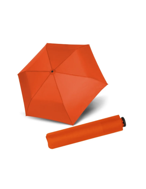 Obrazek DOPPLER Zero 99 Vibrant Orange - parasol składany dla dzieci/kobiet pomarańczowy ciemny