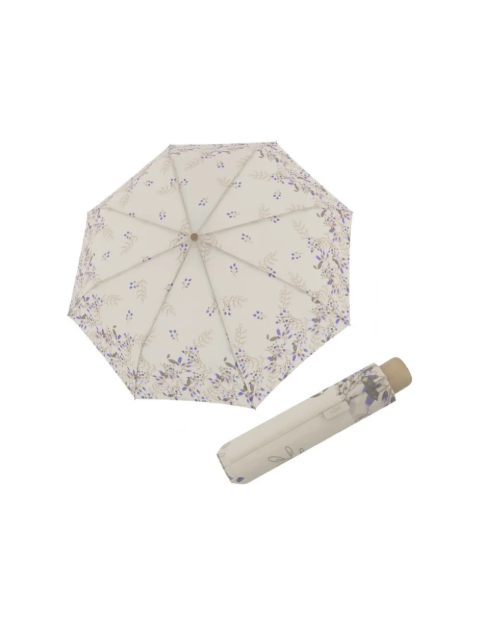 Obrazek DOPPLER NATURE MINI Eden FSC(R) - damski parasol ECO beżowy