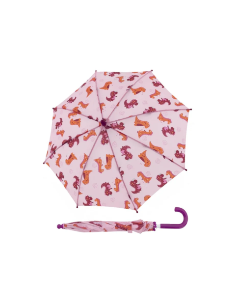 Obrazek DOPPLER Kids Maxi Dino - parasol dziecięcy różowy