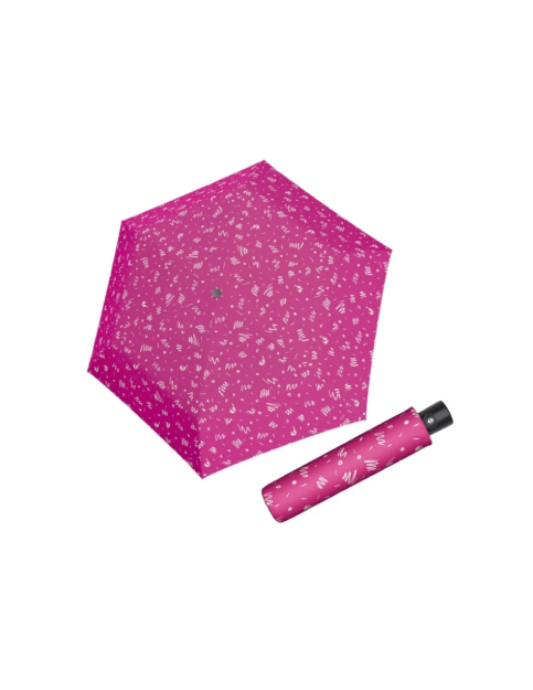 Obrazek DOPPLER Zero-Magic Minimaly fancy pink - w pełni automatyczny parasol wielokolorowy