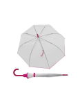 Obrazek DOPPLER Nizza Transparent - przezroczysty damski parasol do golenia