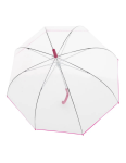 Obrazek DOPPLER Nizza Transparent - przezroczysty damski parasol do golenia