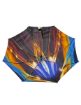 Obrazek DOPPLER MANUFAKTUR ELEGANCE Boheme Flame - w pełni automatyczny luksusowy parasol wielokolorowy
