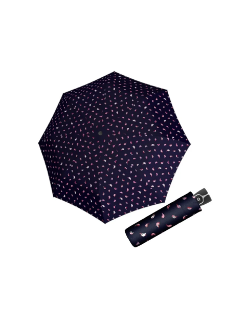 Obrazek DOPPLER Fiber Magic Birds - damski w pełni automatyczny parasol wielokolorowy