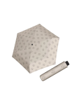 Obrazek DOPPLER Fiber Havanna Night Sky beige - damski parasol składany beżowy