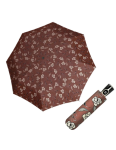 Obrazek DOPPLER Magic Fiber Classic - w pełni automatyczny parasol damski brązowy