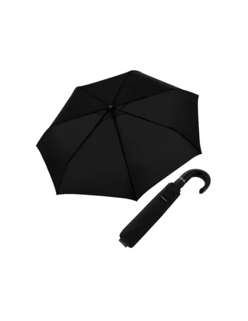 Obrazek W pełni automatyczny parasol męski Bugatti MATE Duo czarny