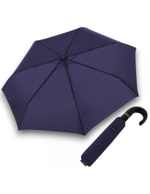 Obrazek W pełni automatyczny parasol męski Bugatti MATE Duo niebieski