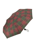 Obrazek DERBY Hit Mini Check - składany parasol zielony