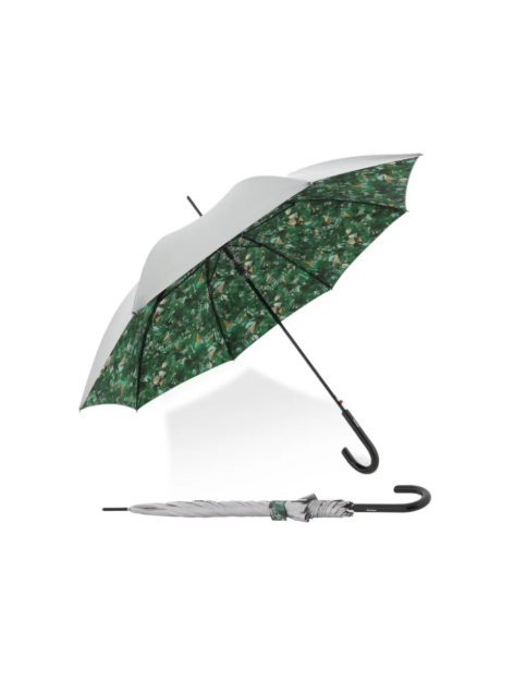 Obrazek KNIRPS T.760 FEEL JADE z UV - elegancki parasol trzonkiem w kolorze zielonym