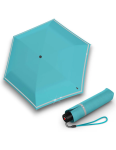 Obrazek KNIRPS ROOKIE CAPRI REFLECTIVE - lekki składany parasol zielony