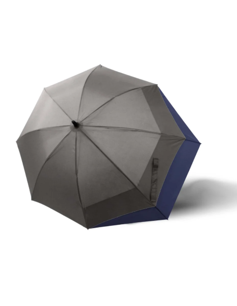 Obrazek Parasol DOPPLER Fiber Long Automatic Move damski/męski Bare Shot szary