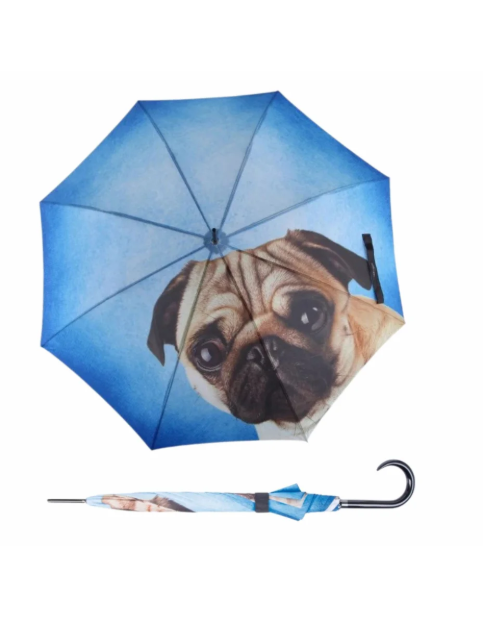 Obrazek DOPPLER Modern Art LAZY DOG - wielokolorowy parasol strzelecki