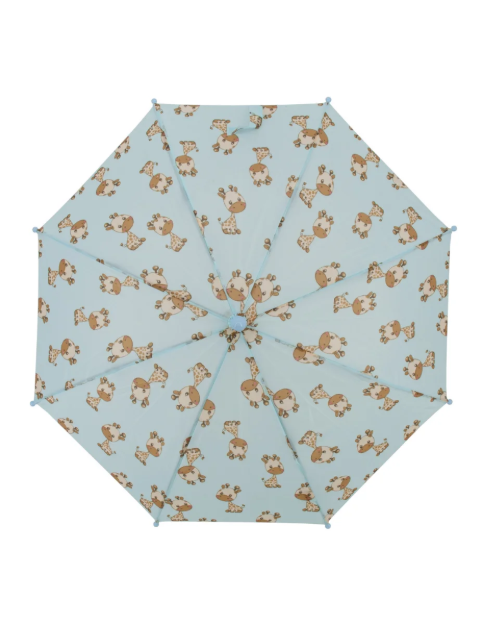 Obrazek DOPPLER Kids Maxi Giraffe - parasol dziecięcy goły niebieski