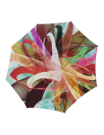Obrazek DOPPLER MANUFAKTUR Elegance Boheme Vito - luksusowy parasol damski z abstrakcyjnym nadrukiem w wielu kolorach
