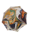Obrazek DOPPLER MANUFAKTUR Elegance Boheme Marmo - luksusowy parasol damski z wielokolorowym nadrukiem