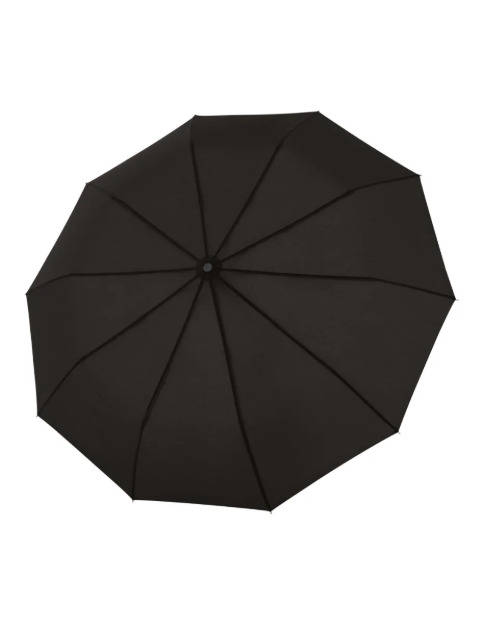 Obrazek DERBY Hit Magic Plus - w pełni automatyczny parasol damski czarny