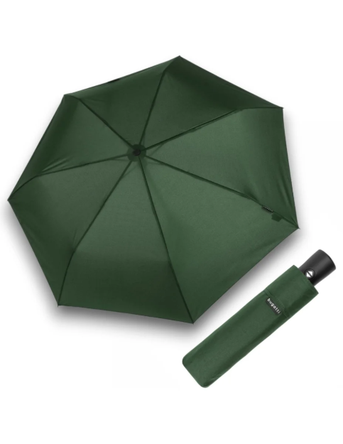 Obrazek BUGATTI Buddy Duo - w pełni automatyczny składany parasol męski zielony