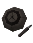 Obrazek Doppler Magic XM Air Męski składany w pełni automatyczny parasol czarny