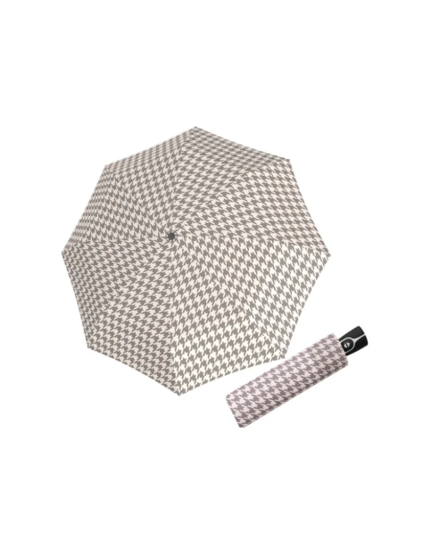 Obrazek DOPPLER Fiber Magic Denver Beige - w pełni automatyczny parasol damski kolorze brązowym