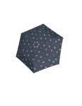 Obrazek DOPPLER Fiber Magic Timeless Blue Dots - w pełni automatyczny parasol damski niebieski