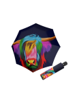 Obrazek DOPPLER Modern Art Magic Cattle - damski w pełni automatyczny parasol wielokolorowy