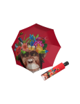 Obrazek DOPPLER Modern Art Magic Flower Monkey - damski w pełni automatyczny parasol wielokolorowy