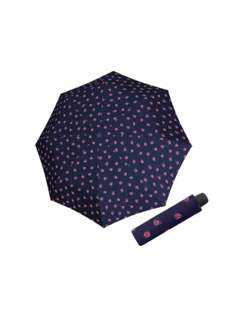 Obrazek DERBY Hit Mini Candy Lilac - damski parasol składany niebieski