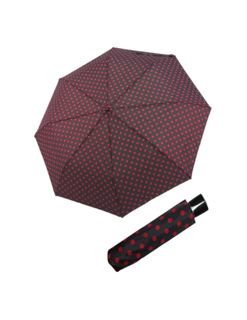 Obrazek DOPPLER Mini Fiber Powerful - damski parasol składany różowy