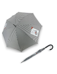 Obrazek DOPPLER Fiber Flex Long AC Paris - damski parasol na goleń czarny