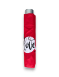Obrazek DOPPLER Mini Light Kids Red Love - Parasol składany dla dzieci czerwony