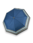 Obrazek DOPPLER Mini Light Classic blue stripe - damski parasol składany niebieski