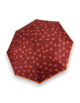 Obrazek DOPPLER Mini Light Classic berry ginko - damski parasol składany czerwony