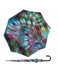 Obrazek DOPPLER Fiber Flex AC Pavone - damski parasol na goleń w wielu kolorach