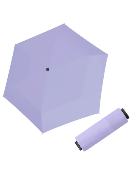 Obrazek DOPPLER Fiber Mini Compact uni Light Purple - damski parasol składany fioletowy