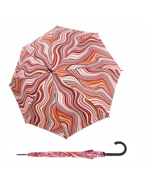 Obrazek DOPPLER Fiber Flex AC Fresh berries - damski parasol na goleń wielokolorowy