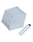 Obrazek DOPPLER Fiber Havanna Sailing Day Blue - damski parasol składany niebieski