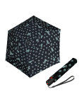 Obrazek KNIRPS U.200 Duomatic rainyday black - elegancki damski w pełni automatyczny parasol kolorze czarnym