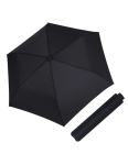 Obrazek DOPPLER Zero large uni simply black - parasol składany damski/dziecięcy